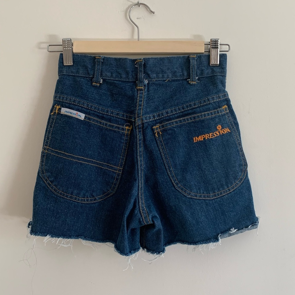Vintage denim shorts